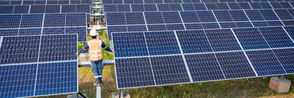 terrain pour panneaux photovoltaïques